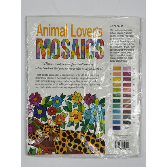 Animal Lover's Mosaics Product Concept Mfg. Inc. New Still In Original Plastic - Picture 2 of 4